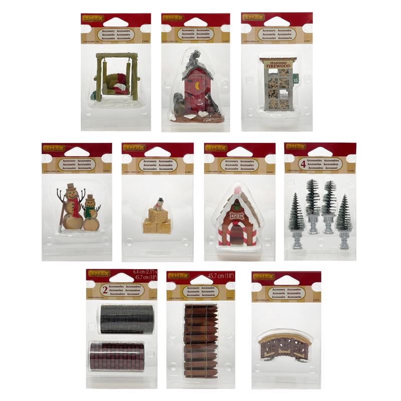 LEMAX Hand Crafted Ornaments B/O (3V) cod. 04742