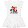 thumbnail image 3 of Inktastic Fireman Uncle is a Firefighter Girls Baby Dress, 3 of 5