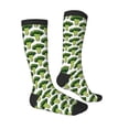 thumbnail image 4 of Lsque Cute Broccoli Printed Crew Socks Men's Women's LightWeight Thin Casual Calf Socks ,Knee High Socks,Cotton Socks, 4 of 9