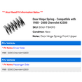 thumbnail image 2 of Door Hinge Spring - Compatible with 1988 - 2000 Chevy K2500 1989 1990 1991 1992 1993 1994 1995 1996 1997 1998 1999, 2 of 2