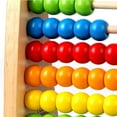 thumbnail image 6 of Hape: Rainbow Bead Abacus - Colorful Wooden Counting Toy, Freestanding 10 Row Abacus, Math & Logic Development Play, 10 x 4.7 x 12.6", Kids Ages 3+, 6 of 7