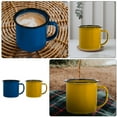 thumbnail image 4 of 2Pcs Enamel Camping Mug Set for Coffee or Tea - Metal Cups, 4 of 6