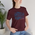 thumbnail image 5 of American Mama Short Sleeve Tee, Mama T-shirts, Women T-shirts, Mom T-shirts, 5 of 5