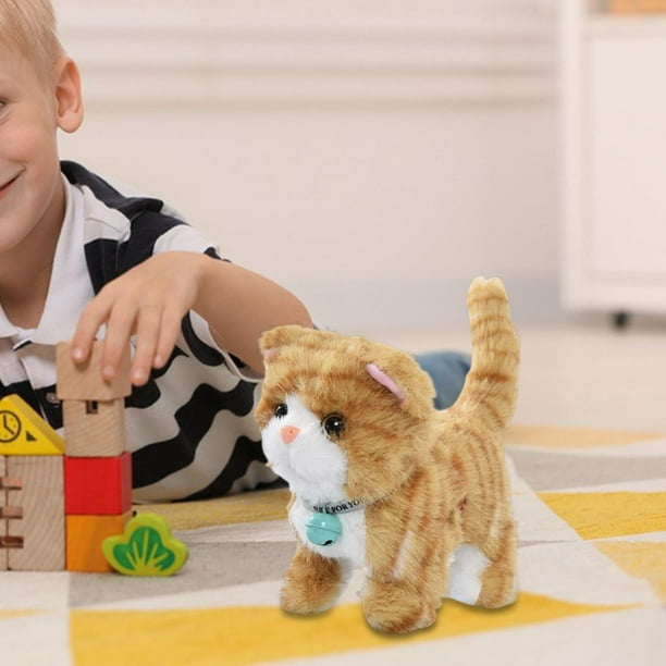 OUOZZZ Ensemble De Peluches De Chats – 5 Chatons En Peluche Douce Dans Un Sac De Transport En Peluche, Mignons Chats En Peluche Pour Enfants, Cadeaux Parfaits Pour Filles Et Garçons