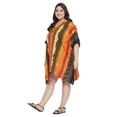 thumbnail image 3 of Gypsie Blu Women Tunics Dress Short 3/4 Sleeves Caftans for Ladies Casual Dresses, 3 of 7
