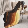 thumbnail image 3 of Sikiie Seaside Sunset Cool Dragon Cozy Flannel Fleece Throw Blanket: Lightweight & Thick for All Seasons - Perfect for Women, Men, & Kids"50"x40", 3 of 6