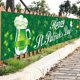 thumbnail image 5 of Bandera Del Día De San Patricio, Cartel Decorativo De Trébol, Cartel Colgante De Vacaciones, Decoración De Fiesta Para Interiores Y Exteriores, Cartel Del Día De San Patricio Methold HA034564-00, 5 of 6