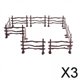 thumbnail image 1 of 6x10x Granero Granero Paddock Panel de Cercado Accesorios Juego para Juego de Rol Granero 3 piezas, 1 of 8