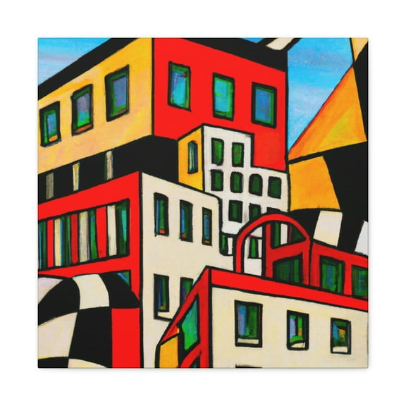 Bauhaus Pop Art Splash! - Canvas