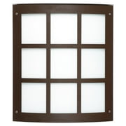 Besa Lighting Moto 11 Grid Outdoor Wall Sconce