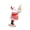 A, variant on Tibvox Festival Mr.Santa and Mrs.Santa Collectible Statues Resins Christmas Gingerbreads Couple Figurine Decoration for Holiday
