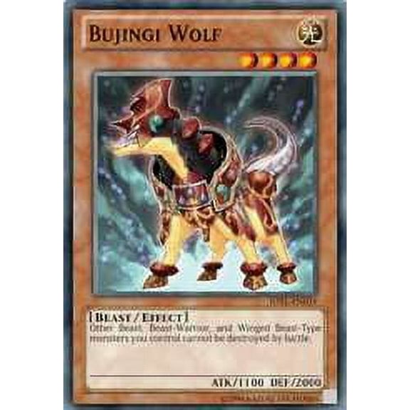 YuGiOh Judgment of the Light Common Bujingi Wolf JOTL-EN019