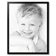 thumbnail image 2 of ArtToFrames 25" x 32" Black Picture Frame, 25x32 inch Black Wood Poster Frame (WOM-4107), 2 of 8