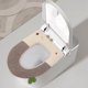 thumbnail image 4 of Fiudx Asiento de Inodoro de Terciopelo, Cojín Cálido para El Invierno, Fácil Instalación, Funda Higiénica, Elegante Mejora para El Baño, Esencial para El Hogar, Comodidad Familiar, Funda Lavable a Má, 4 of 6