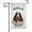 English Springer Spaniel, variant on Welcome Spring Summer Flowers Keeshond Decorative Garden Flag Dog Floral Seasonal Home Decor Banner for Outside 12.5X18 Inch Double Sided Style 2