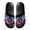 Graffiti, variant on Psesaysky Sun and Moon Pattern Slide Sandals for Men Big Boys Leather Sandals Easy to Clean and Maintain Indoor Outdoor Anti-Slip Lightweight Slide Sandals