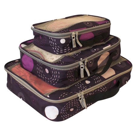 purple luggage sets