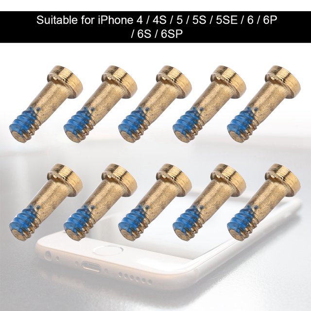 Tornillo inferior, juego de tornillos de 2000 piezas Tornillos inferiores de repuesto para reemplazo de tornillos inferiores de teléfono Eficiencia óptima para teléfono