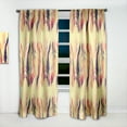 thumbnail image 2 of Designart 'Bird Feathers XIII' Southwestern Curtain Panel, 2 of 5