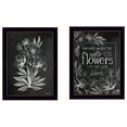 thumbnail image 2 of Vintage Flowers in Bloom by HOUSE FENWAY  Print Wall Art Wood Multi-Color, 2 of 4