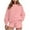 Pink, variant on Gytharion Sweatsuit Sets for Women 2 Piece Lounge Sets Long Sleeve Crew Neck Sweatshirts and Shorts Fall Outfits Sets Soft Cozy Tracksuit Sets for Women