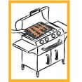 thumbnail image 4 of Broiler Pan Range Kleen Porcelana con Parrilla Porcelana, 4 of 8