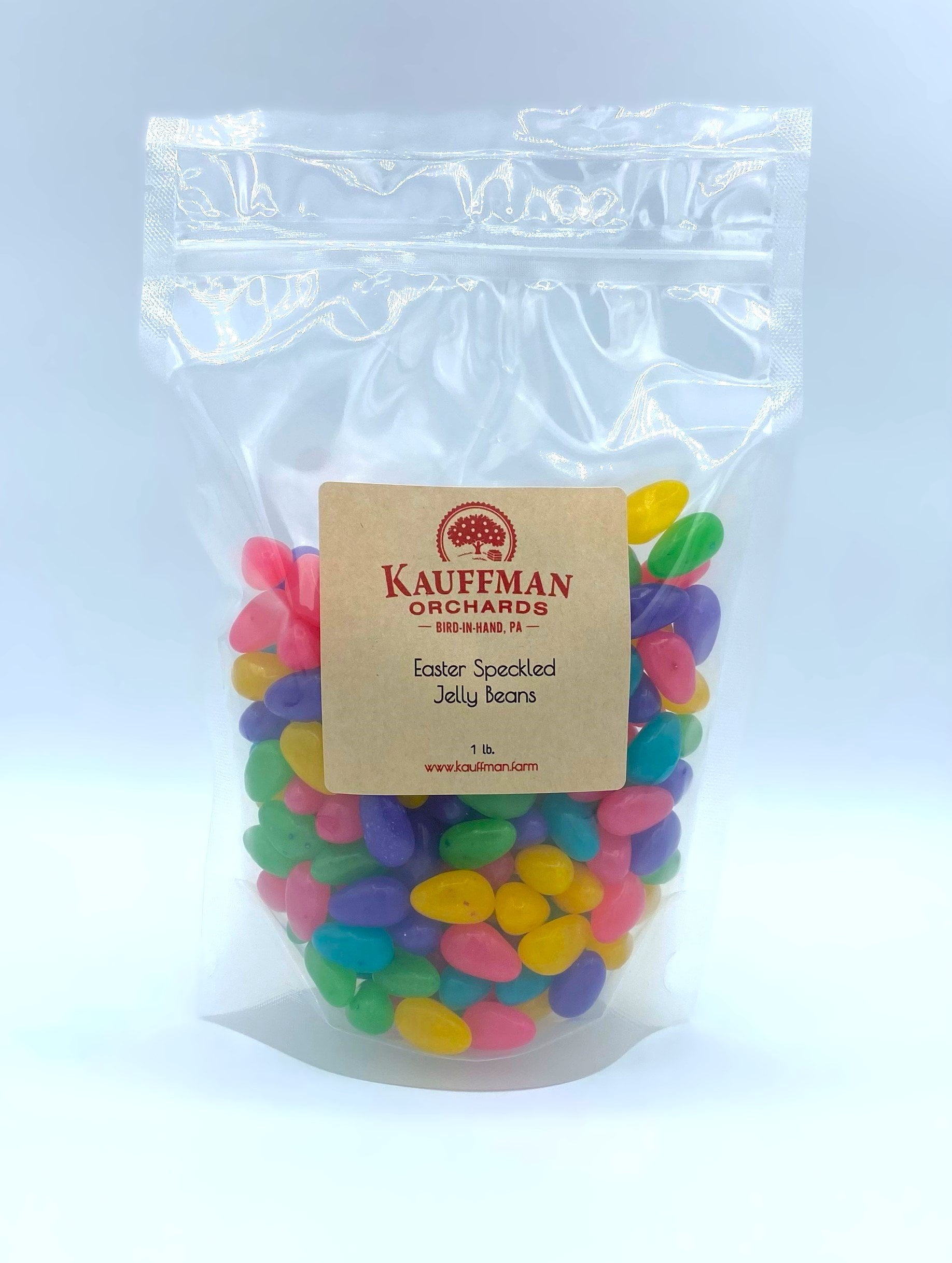 Kauffman Orchards Easter Speckled Jelly Beans, 1 Pound Bag Pack of 3