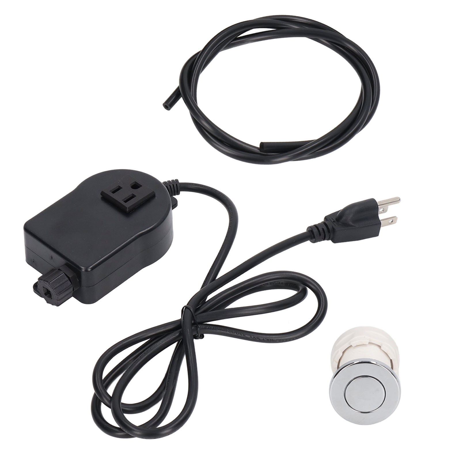 Garbage Disposal Air Switch, Pneumatic Air Button Switch Sink Top White