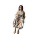thumbnail image 3 of Estatua de Jesús, figura de Jesús, artesanía de resina, regalo religioso, adorno pintado a mano, escultura para decoración de estantes de tablero. S, 3 of 9