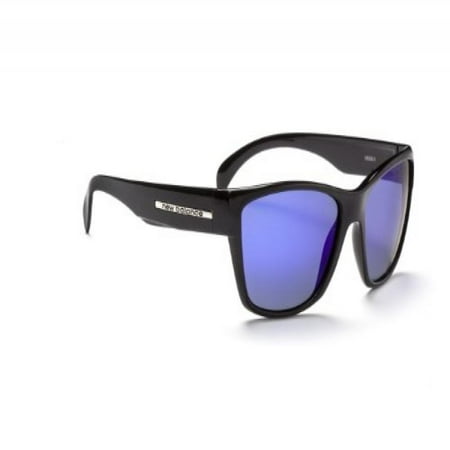New Balance Sun NB 509-3 Sunglasses, Gloss Black, Polarized Brown with Blue Zaio