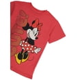 thumbnail image 2 of Freeze Disney Minnie Mouse Red Graphic T-Shirt Color: light red Size: 4 - 5, 2 of 4