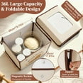 thumbnail image 2 of YEERSWAG Folding Bread Proofing Box, Dough Proofer with 68-104℉ Temperature & 48H Timer, 38 Quarts Collapsible Fermentation Box with Metal Rack, 4 Preset Modes for Sourdough Pizza Dough Yogurt, 2 of 10