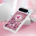 thumbnail image 5 of Funda para Google Pixel 9/Pixel 9 PRO 5G con Brillo Líquido Flotante, Purpurina, Parachoques y Anillo Giratorio Soporte, 5 of 5