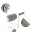 thumbnail image 3 of 2 Inch Ceramic Round Hair Brush, Blow Dry Barrel Brush for Volume, Straightening and Styling, TIKA, 3 of 5