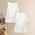 thumbnail image 2 of T Shirts For Women Womens Tops Workout O Neck Sleeveless Breathable Tank Casual Tops Shirt, 2 of 3