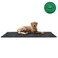 thumbnail image 4 of FurHaven Muddy Paws Super-Absorbent Microfiber Pet Food Mat, Charcoal Gray, 4 of 10