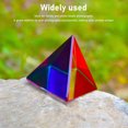 thumbnail image 4 of Optical Glass Prism Decoration, Color Refraction Prism, Visual Experience, Photography Accessory, Family Gift, 4 of 7