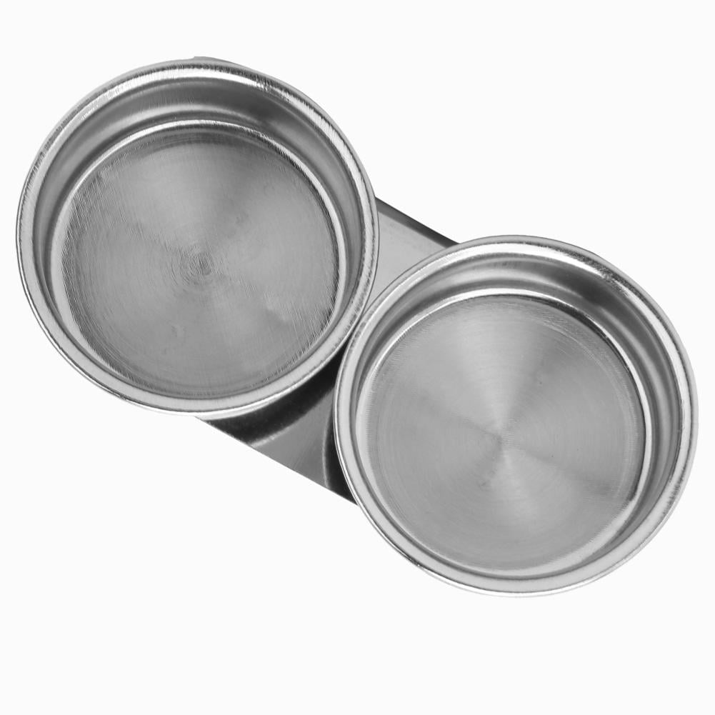 LYUMO Stainless Steel Oil Painting Cup Double/Single Dipper Palette