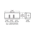 thumbnail image 4 of Peterson Manufacturing V947 LED Rear Trailer Light Kit For Trailers 80" Wide & Over, 4 of 4