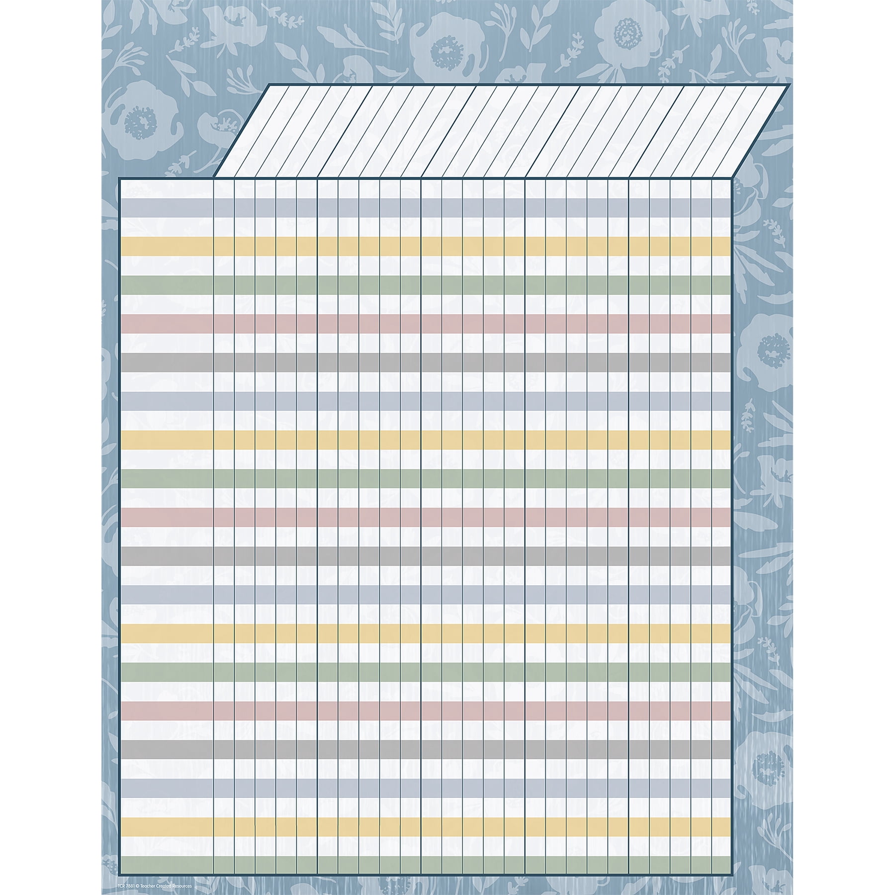 Teacher Created Resources Classroom Cottage Incentive Chart, 17" x 22", Pack of 6