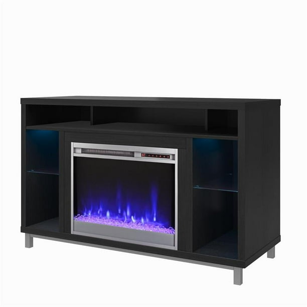Ameriwood Home Lumina Fireplace Tv Stand For Tvs Up To 48 In Black Oak Walmart Com Ameriwood Home Lumina Fireplace Tv Stand For Tvs Up To 48 In Black Oak Walmart Com