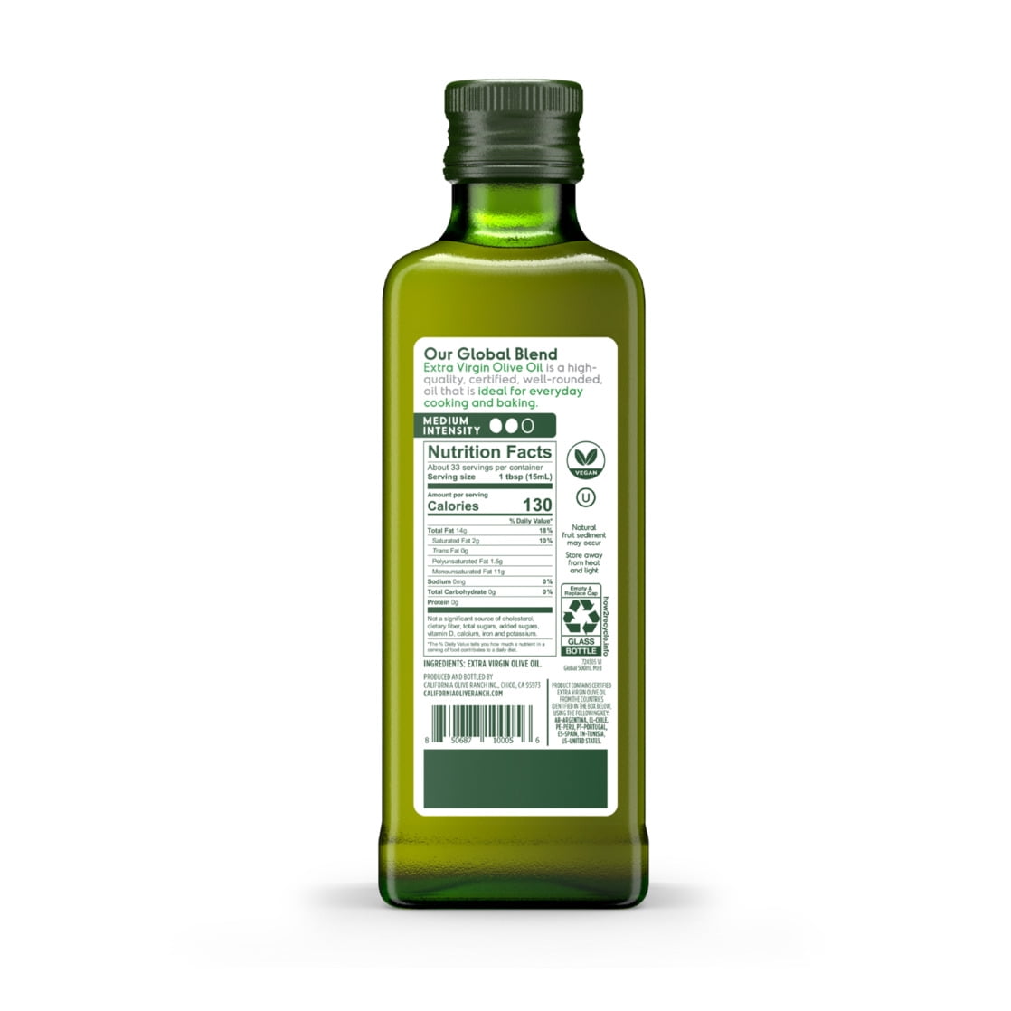 California Olive Ranch Global Blend Extra Virgin Olive Oil 16.9 fl oz