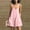 Pink, variant on Women's 2026 Summer Spaghetti Strap Romper, Gathered Empire Waist Pocket Sleeveless Casual Short Jumpsuit for Tennis Golf Daily Streetwear