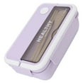 thumbnail image 4 of Meal Prep Container, Portable Lunch Box Plastic 1100ml Large Capacity With Spoon For Students For School Purple,Green,Blue Yellow,Tender Pink, 4 of 8