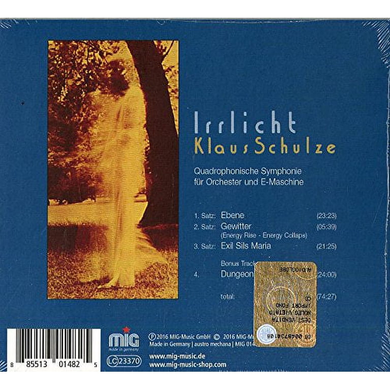 Klaus Schulze - Irrlicht - Music & Performance - CD - Walmart.com
