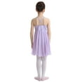 thumbnail image 3 of renvena Kids Girls Cross Strap Camisole Gymnastic Ballet Leotard Dance Tutu Skirt Dress, 3 of 7