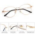 thumbnail image 4 of Gafas de bloqueo de luz azul SOJOS Cat Eye SJ5027 para mujer, 4 of 5