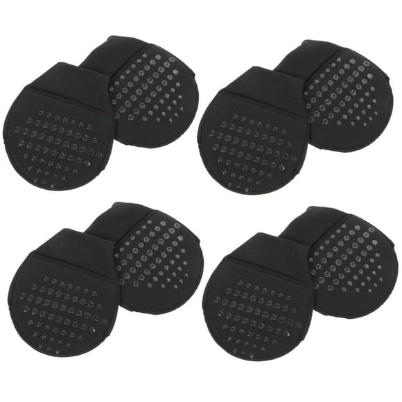 NUOLUX 4 Pairs Toe Topper Socks High Heel Liner Socks Women Half Socks High Heel Half Socks