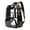 Camouflage, variant on Transparent Clear School Backpack, Clear Bag Tote Bag,Water-Resistant , Shoulder Travel, Reinforced Shoulder Straps