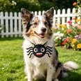 thumbnail image 2 of Halloween Pet Collar Costume Accessory, Skull Ghost Pumpkin Spider Bat Design Neck Bib Bandana for Small Medium Dogs Cats, Cute Holiday Dress Up Decor for Trick Or Treat Party Pet Photo Prop, 2 of 6